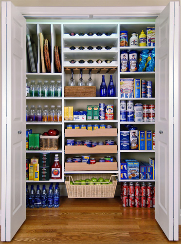 Paradise Closets and Storage, Pantry Storage, Shelving Systems, Organized Kitchen, Destin, Fort Walton